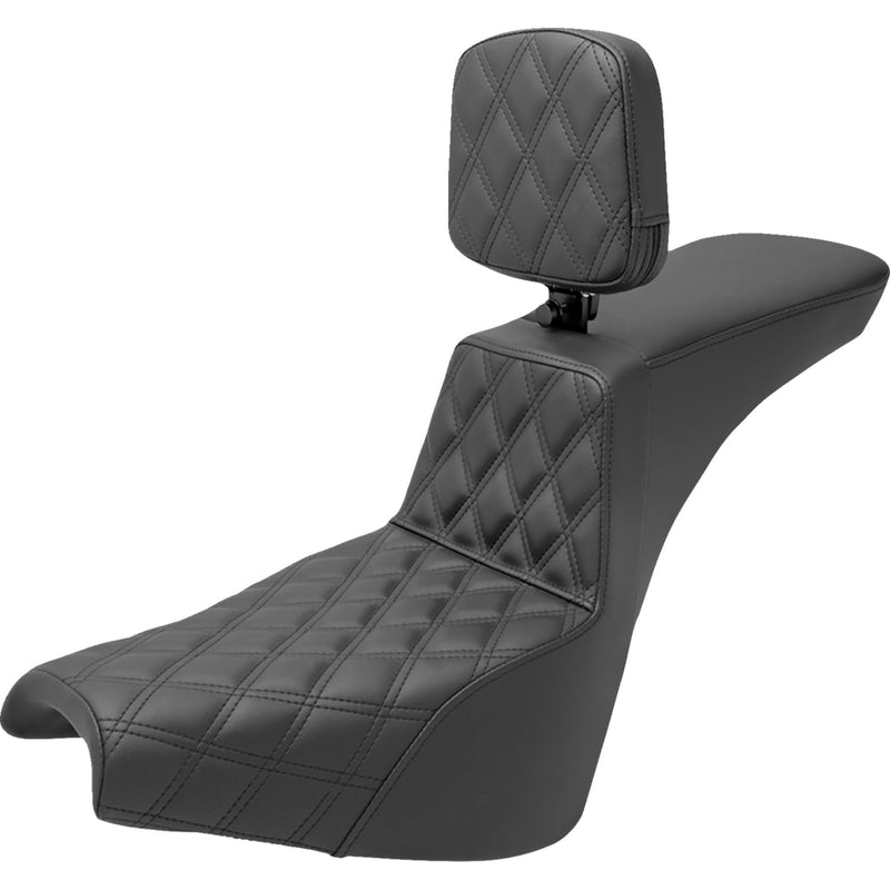 Saddlemen Step-Up Seat - 818-30-192BR For Harley Softail 2018-2025
