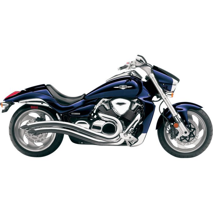 Cobra Speedster Swept 2-Into-2 Exhaust System - 3221 Suzuki 1800 Boulevard M109R / M109R2 Boulevard 2006-2015
