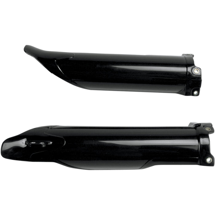 UFO 0412-0168 KA04701-001 Kawasaki Fork Tube Protectors Fork Tube Protectors - Black - KXF250/450