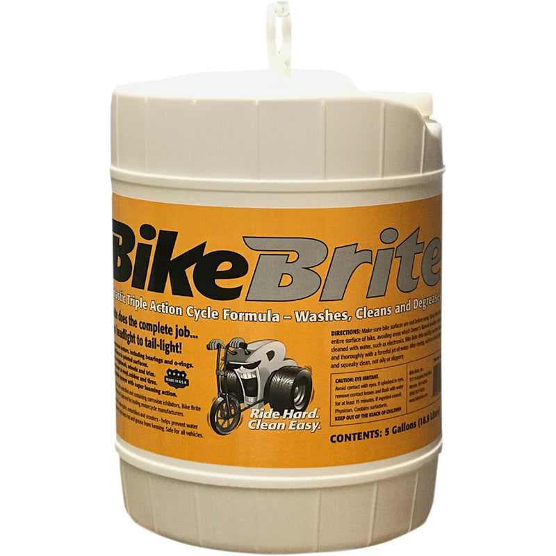 BIKE BRITE 3704-0282 MC445G Spray Wash Cleaner and Degreaser Spray Wash - 5 US gallon - Tub