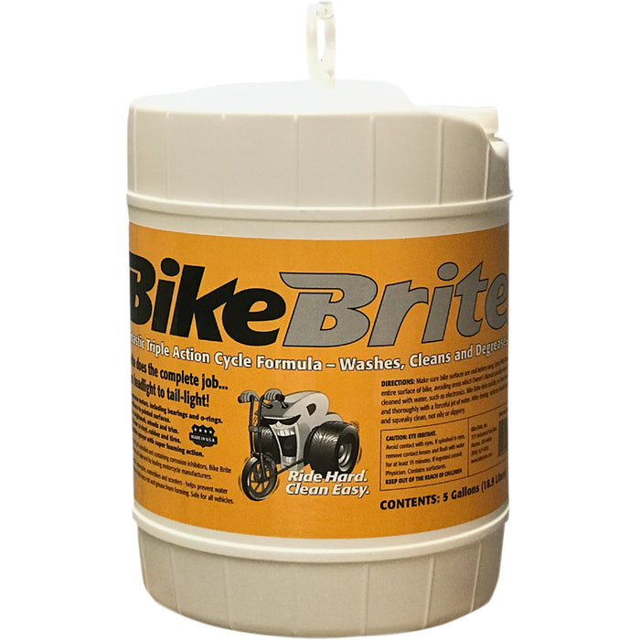 BIKE BRITE 3704-0282 MC445G Spray Wash Cleaner and Degreaser Spray Wash - 5 US gallon - Tub