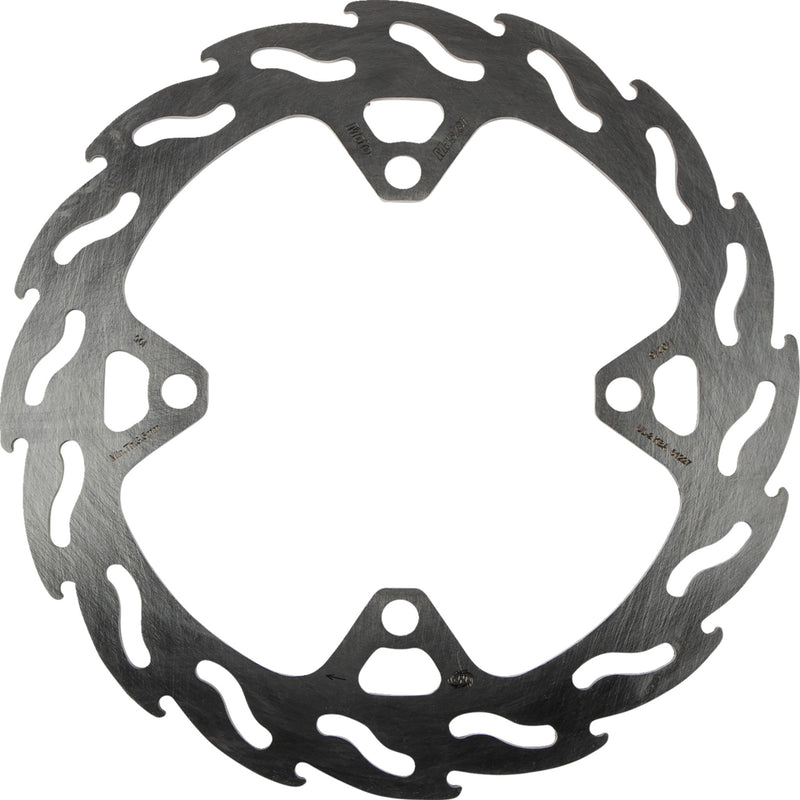 Moto-Master Flame Brake Rotor - 110216-PU For Kawasaki Dirt Bikes 2003-2024 | Suzuki RMZ 250 2004-2006