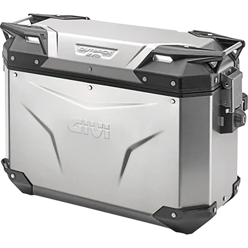 GIVI 3501-2031 OBKE37ARA Outback Evo Side Case right - 37 liter - silver
