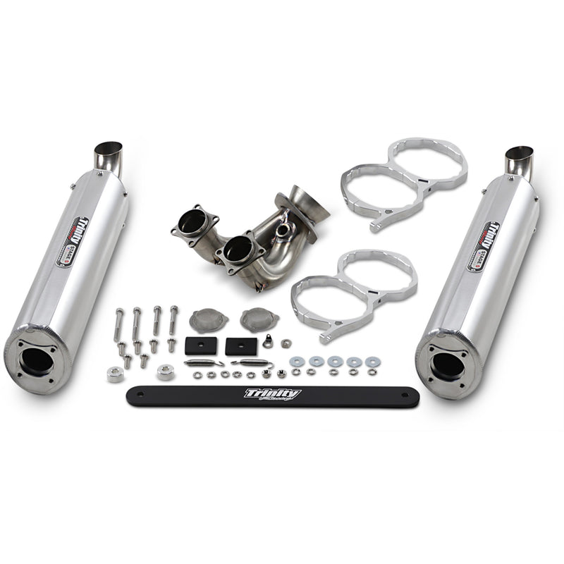 Trinity Racing Stage 5 Muffler - TR-4118S Polaris RZR 2015-2023