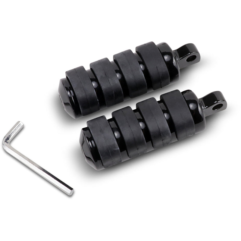DRAG SPECIALTIES Soft-Ride Foot Peg Footpeg - Black