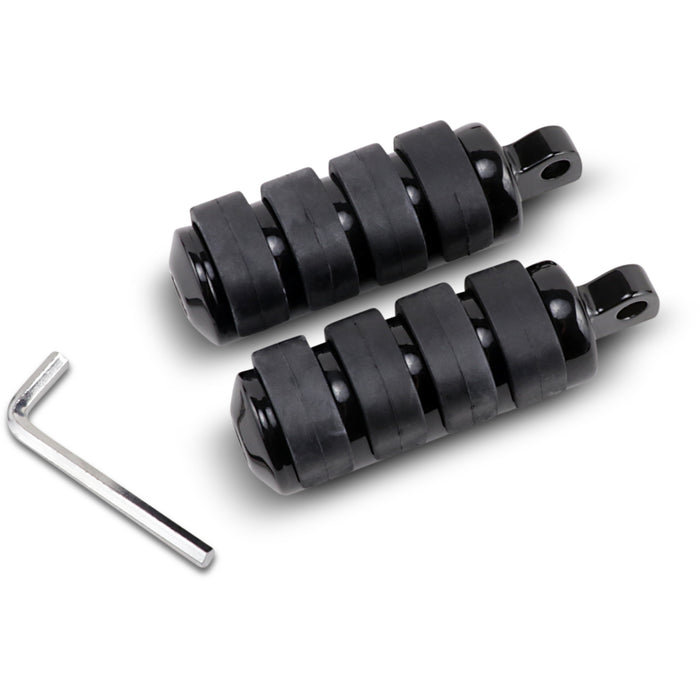 DRAG SPECIALTIES Soft-Ride Foot Peg Footpeg - Black