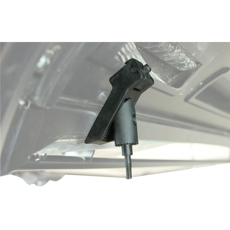 ATV-TEK 2317-0324 PVMIR2 Center Mirror or Sun Visor Adapter Adapter - Mirror/Rear View - Sun Visor/Roll Cage - Black