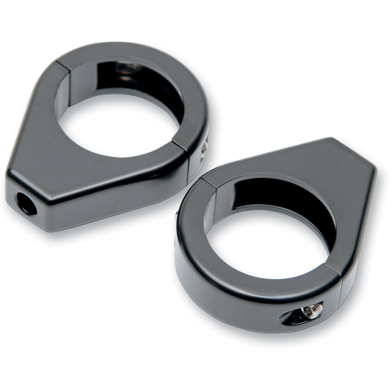 DRAG SPECIALTIES 2040-1129 Turn Signal Fork Clamps Turn Signal - Clamp - 41mm - Black