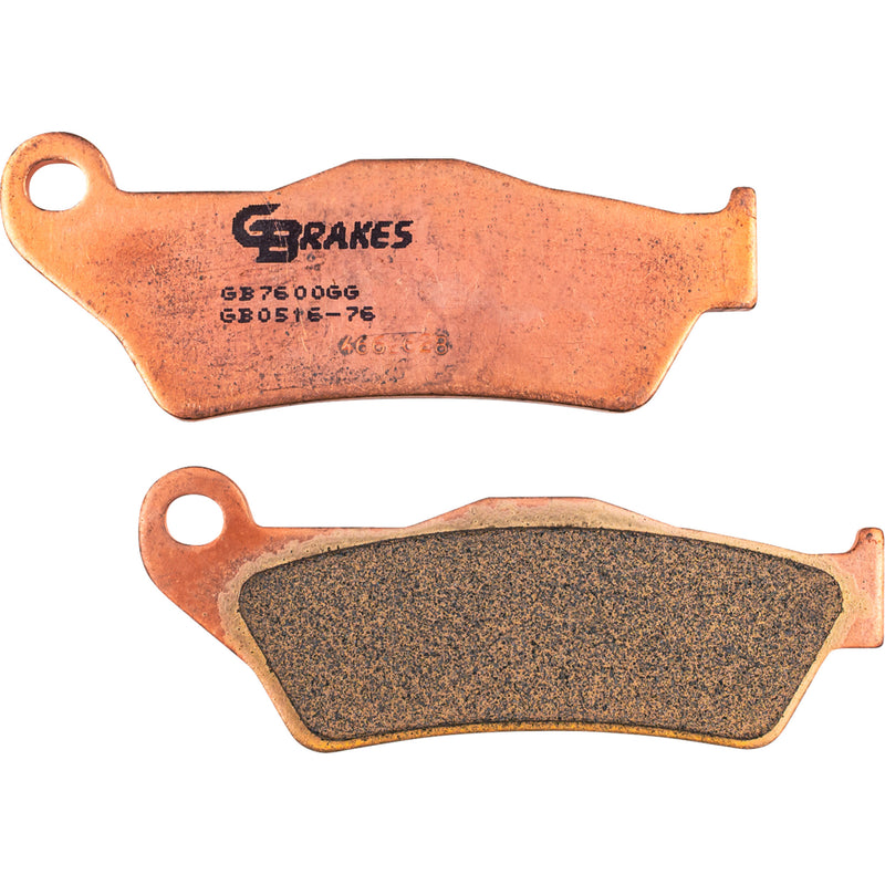 Gbrakes Brake Pad - GB0516-76 For Harley Street 2016-2020 | Husaberg Dirt Bikes 1995-2000 | Gas Gas Dirt Bikes 2020-2026 | TM Dirt Bikes 2000-2026