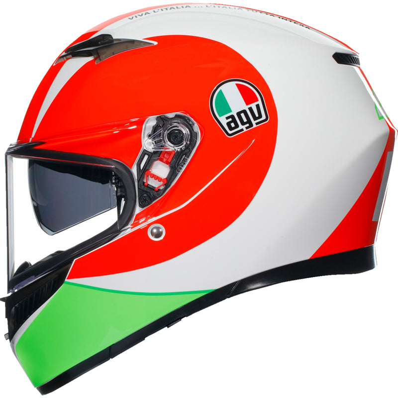 AGV 0101-15482 21183810040052X K3 Rossi Mugello 2018 Helmet K3 Helmet - Rossi Mugello 2018 - 2XL