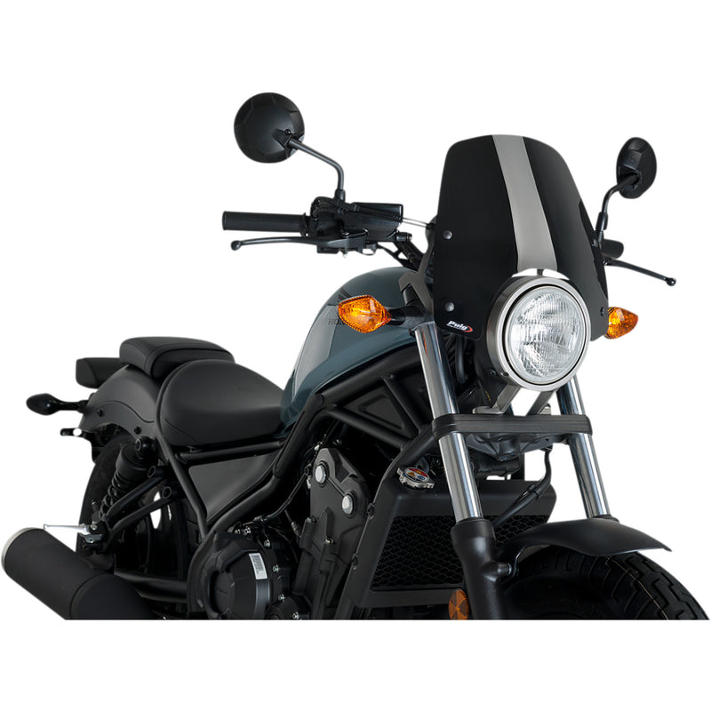 Puig Hi-Tech Parts New Generation Windshield - 3829N Honda Rebel 2017-2022
