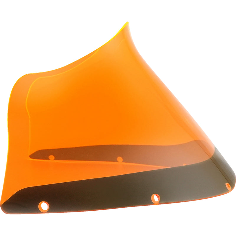 KLOCK WERKS 2310-0771 KWW-02-0608 Kolor Flare™ Windshield - 9" - Orange Ice - FXRP