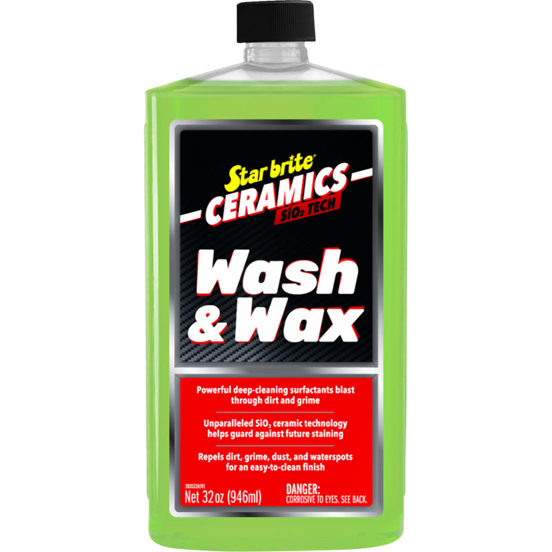 STAR BRITE 3704-0453 203532 Ceramic Wash & Wax 32 u.s. oz