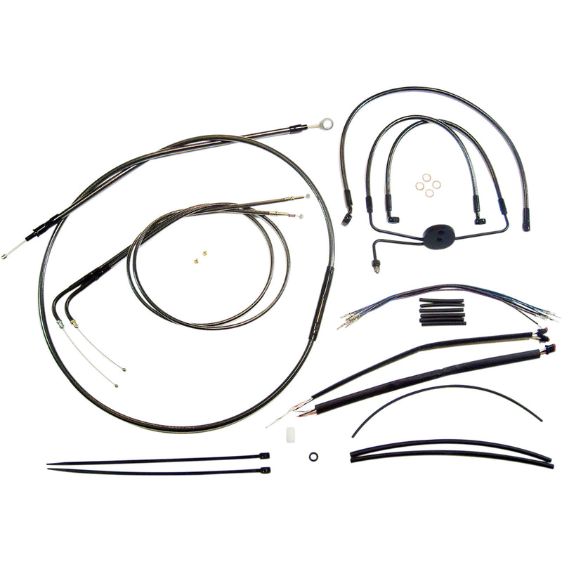 Magnum Shielding Cable Kit - 487201 For Harley Fat Bob 2012-2017