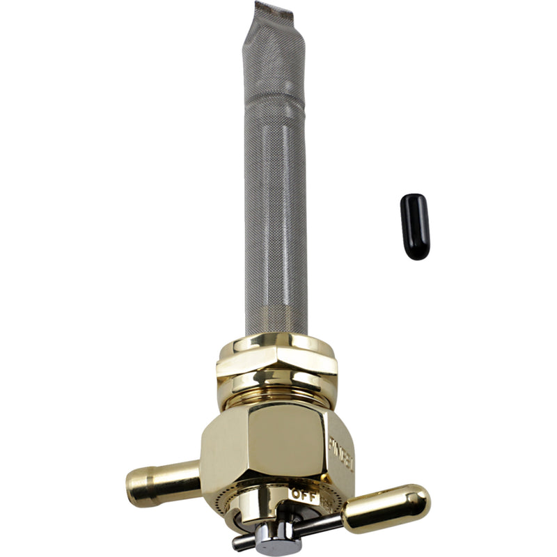 PINGEL 0705-0092 6311-BH Power-Flo Fuel Valve - Hex Fuel Valve - Brass - 22 mm