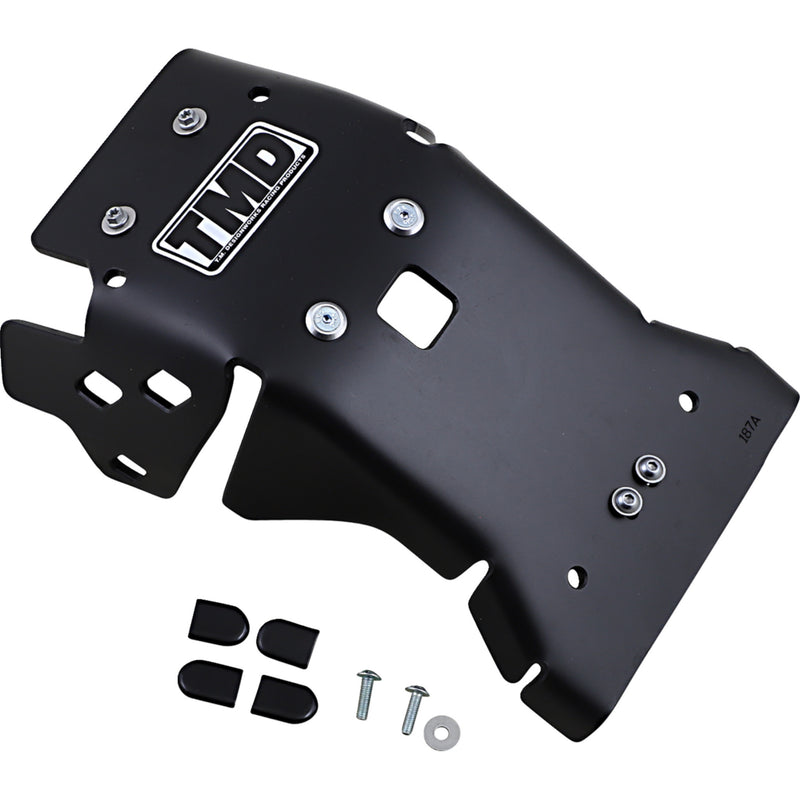 T.m. Designworks Skid Plate - KTMC-136-BK For KTM Dirt Bikes 2019-2023 | Husqvarna TC 125 / TE150i 2019-2023 | Gas Gas 125 2021-2023