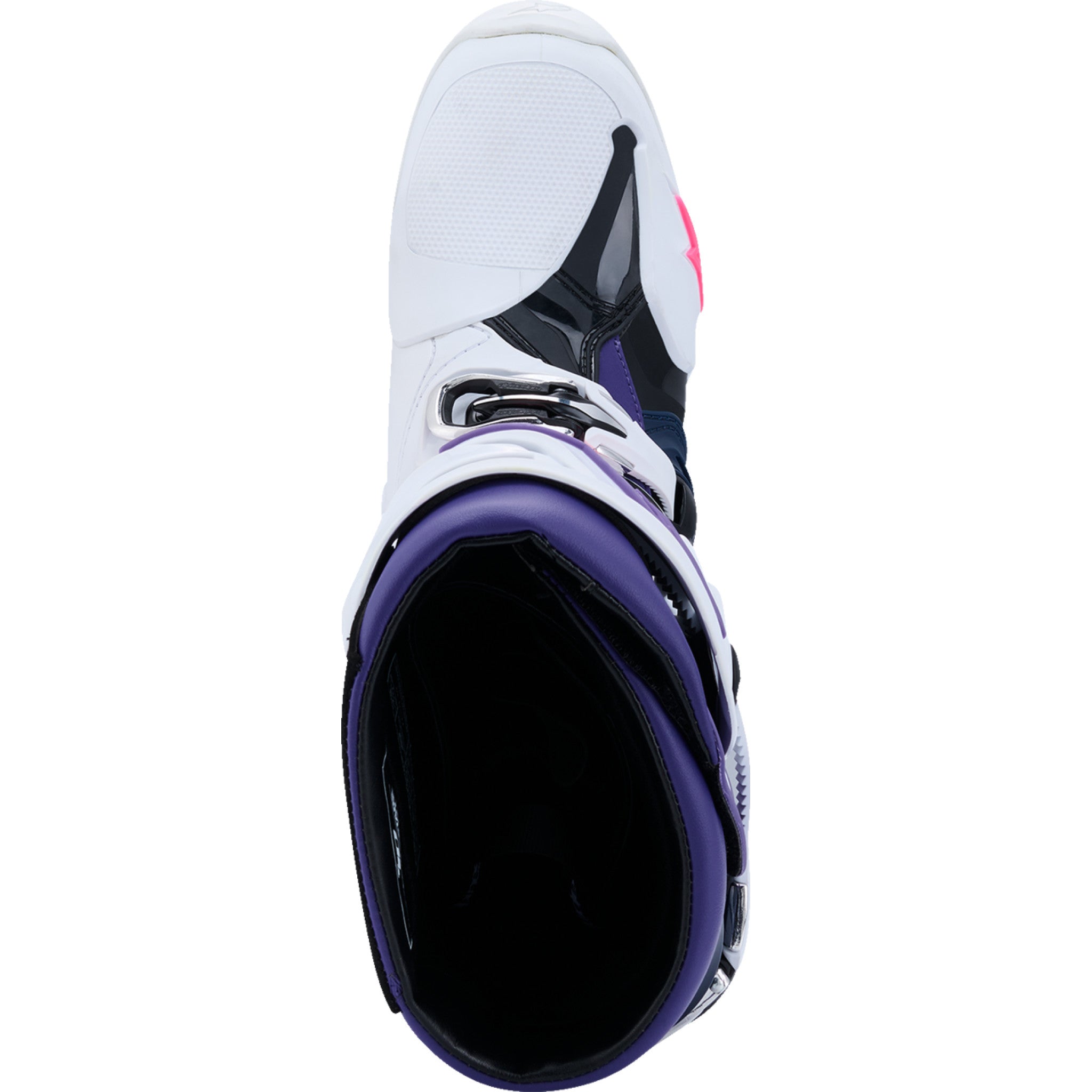ALPINESTARS Tech 10 Boots White/Violet/Navy/Pink - Fluorescent US
