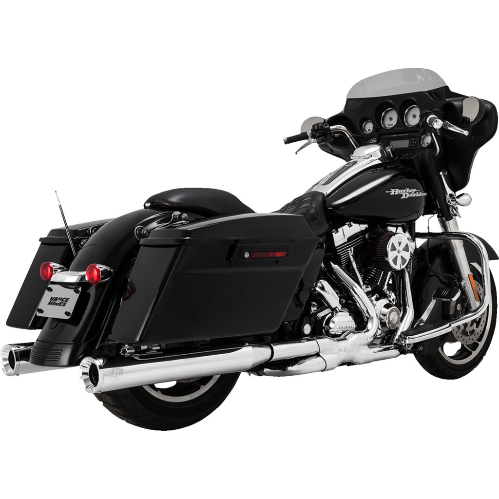 Harley-Davidson & EEZAN 上下セット Vance & Hines Power Dual Header - 16332 For Harley Touring 2009