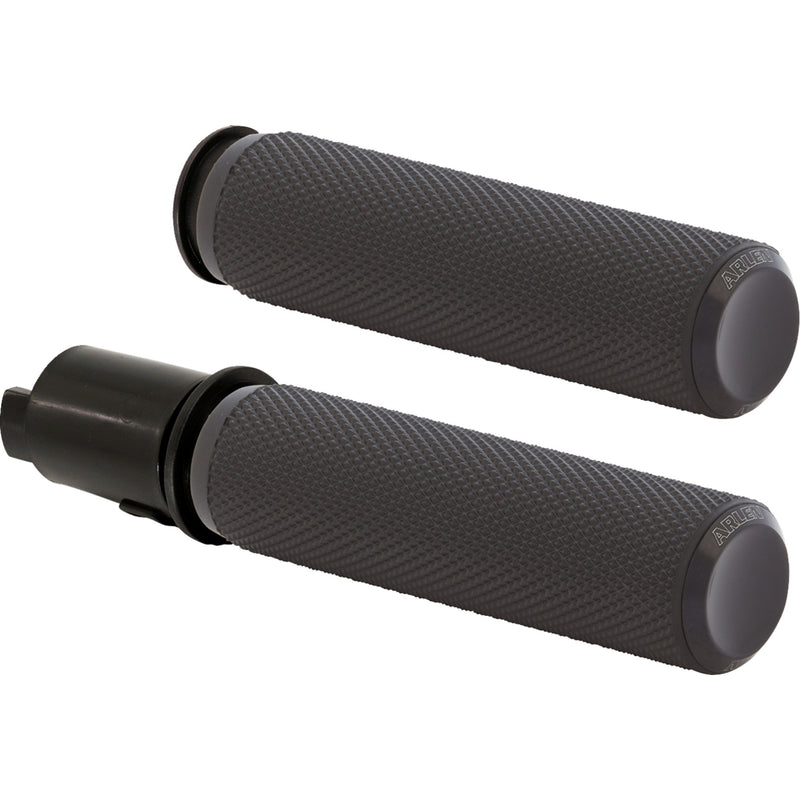 Arlen Ness Knurled Grips - 500-050 For Harley Touring 2023-2026