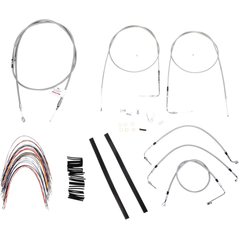 Burly Brand Complete Cable Kit - B30-1085 For Harley Touring 2007