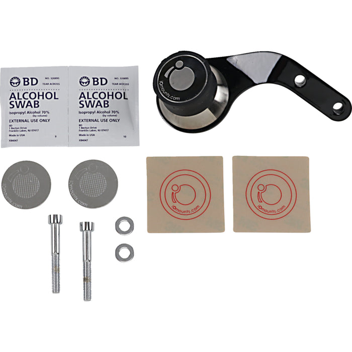 KLOCK WERKS 0636-0095 KWD-06-0386 iOmounts™ Device Mount Handlebar Mount - iOmount™ - Right - GL1500 - Black