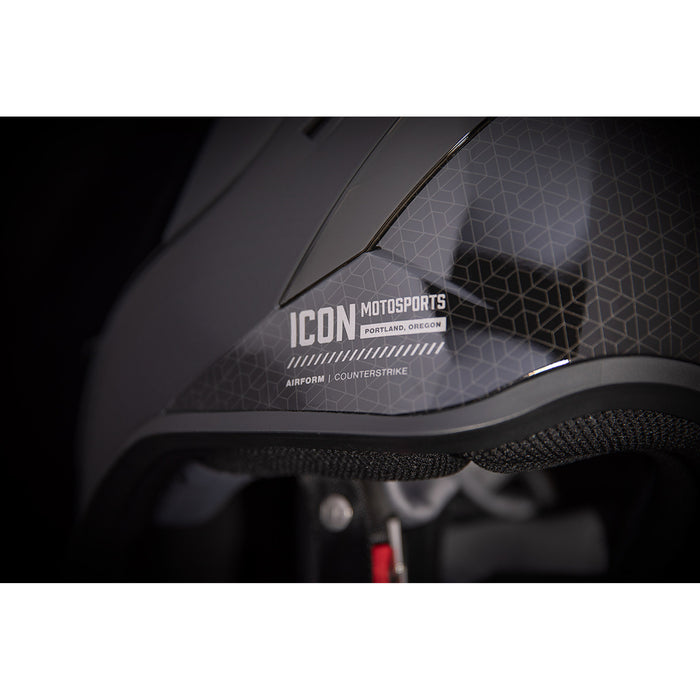 ICON 0101-14136 Airform™ Counterstrike MIPS® Helmet Airform™ Helmet - Counterstrike - MIPS® - Black - XS
