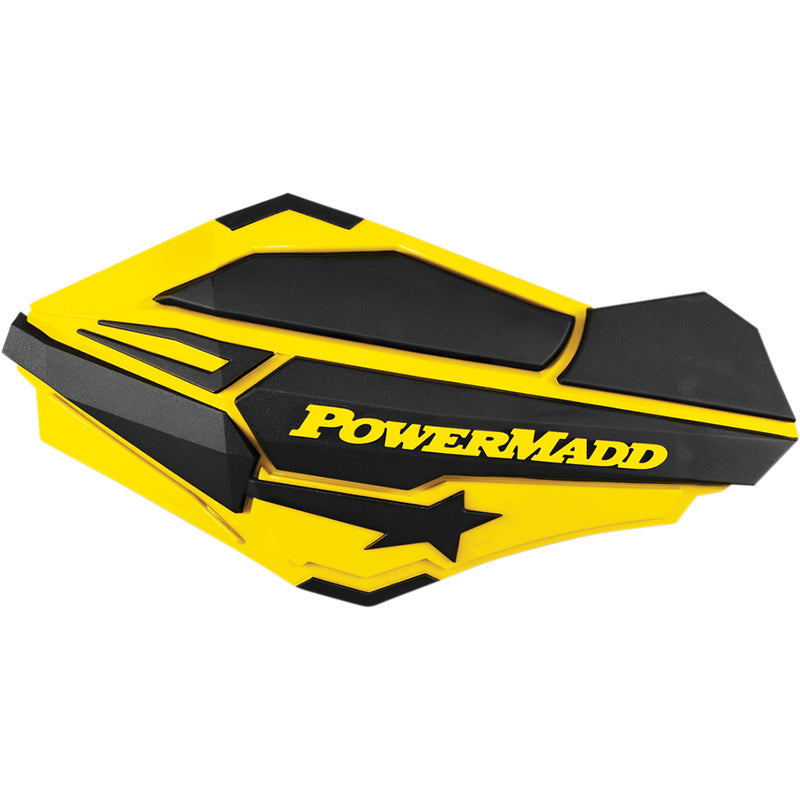 POWERMADD 0635-1060 34406 Sentinel Handguards Handguards - Suzuki Yellow/Black