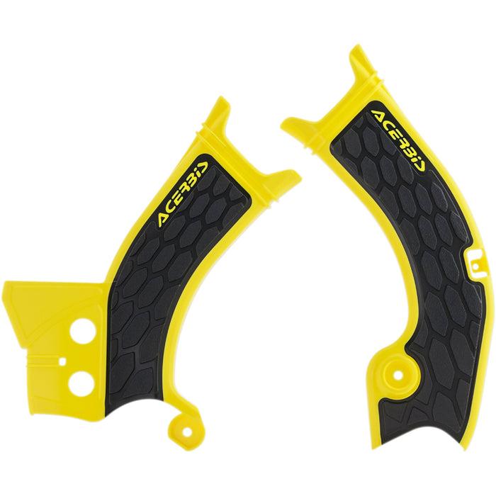 ACERBIS 0505-1648 2686601017 X-Grip Frame Guards yellow/black - rm-z 250/450