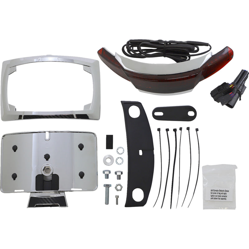 Ciro Taillight License Plate Holder - 40253 For Harley Touring 2014-2025
