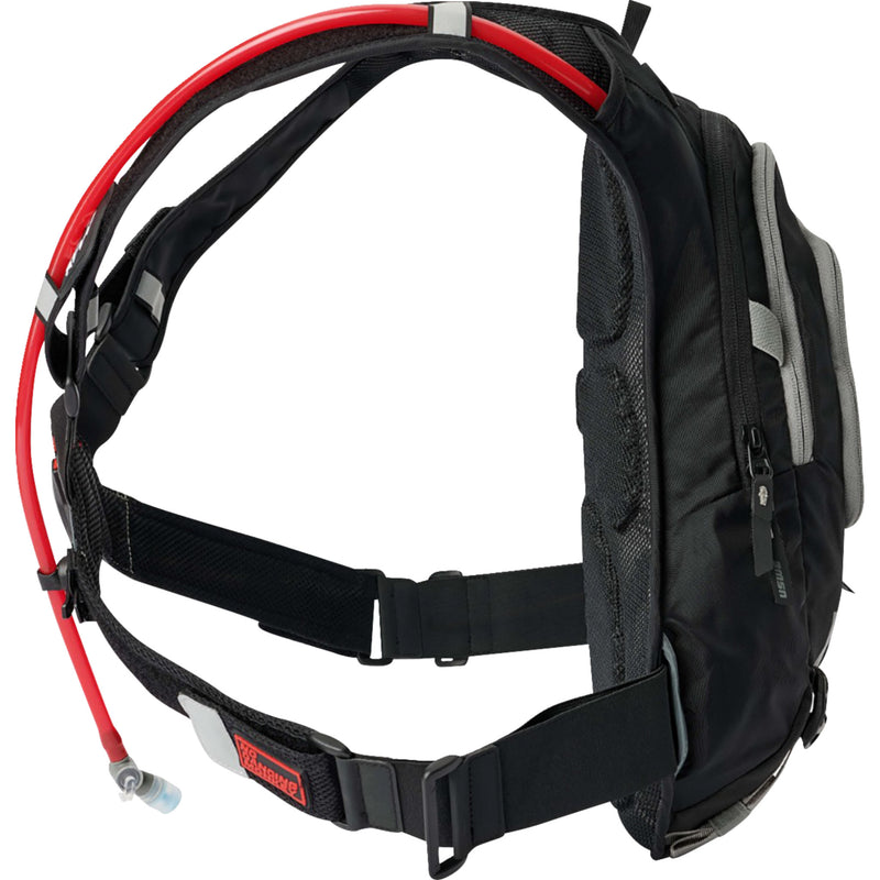 USWE 3519-0117 208059001 Moto Hydro 8L Hydration Pack Moto Hydration Pack - 8L - Black/Gray
