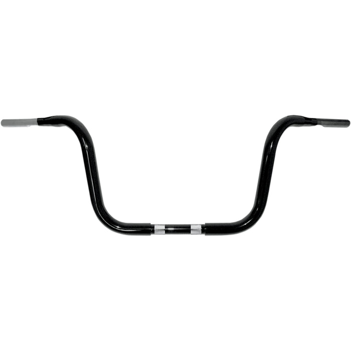 DRAG SPECIALTIES 0601-2740 1-1/4" Buffalo Touring Handlebar - Buffalo Ape - 12" - TBW - Black