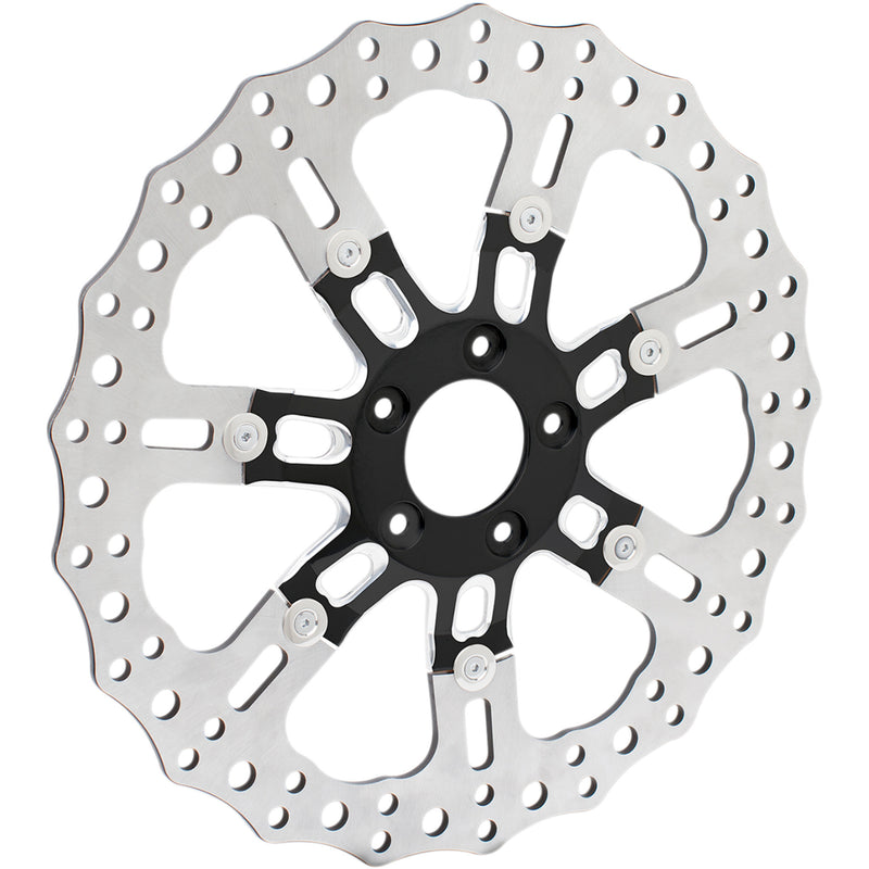 Arlen Ness 7-Valve Brake Rotor - 33-10301-203 For Harley Touring 2000-2026