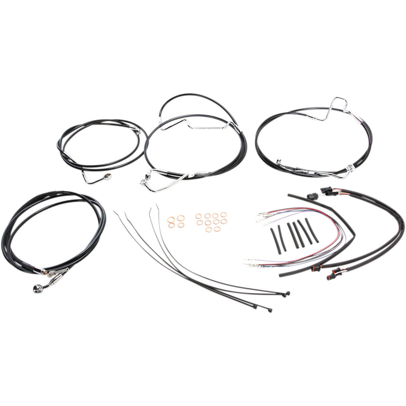 Magnum Shielding Cable Kit - 489341 For Harley Touring 2014-2015