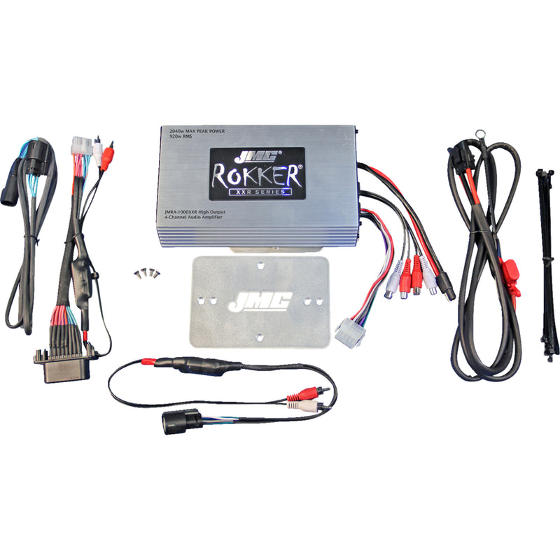 J & M Amplifier Kit - JMA6-1000HR15ULCVO For Harley Road Glide Ultra Fltruse 2015-2016