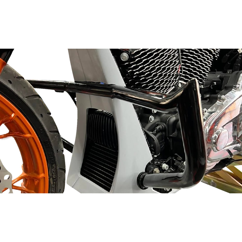 Paul Yaffe Bagger Nation Chin Spoiler - PYO:SCS-17L-2PC For Harley Touring 2017-2023