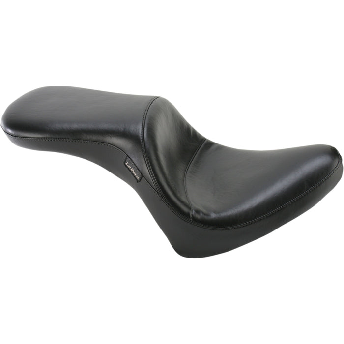 LE PERA 0802-0615 LN-910S Maverick Seat - without Backrest - Smooth - Black - Softail '84-'99