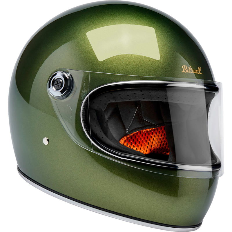 BILTWELL Gringo S Helmet Metallic - Dart Green