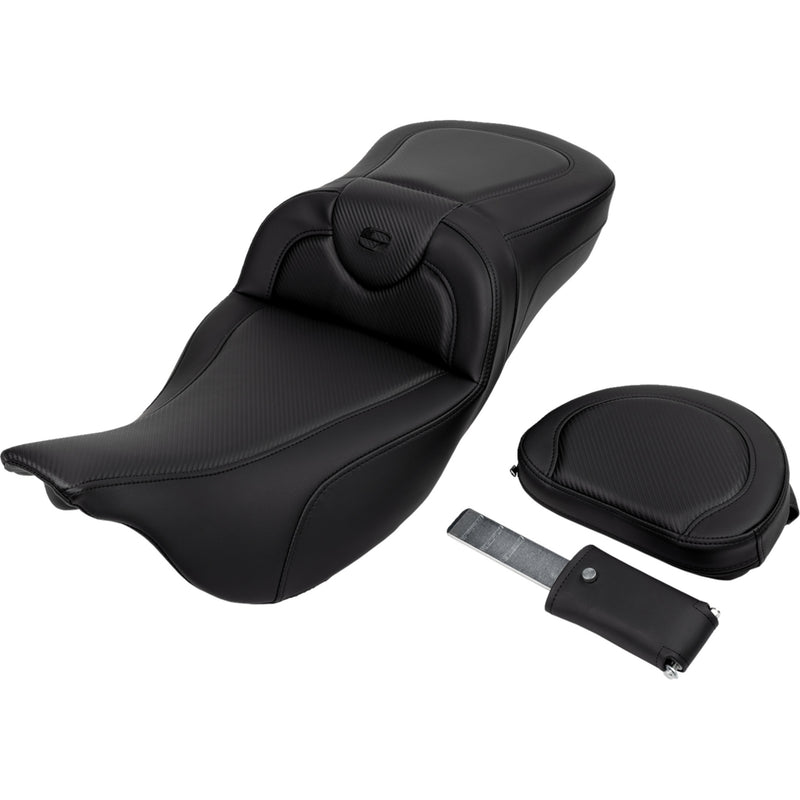 Saddlemen Roadsofa™ Seat - 808-07B-186B0 For Harley Touring 2008-2023