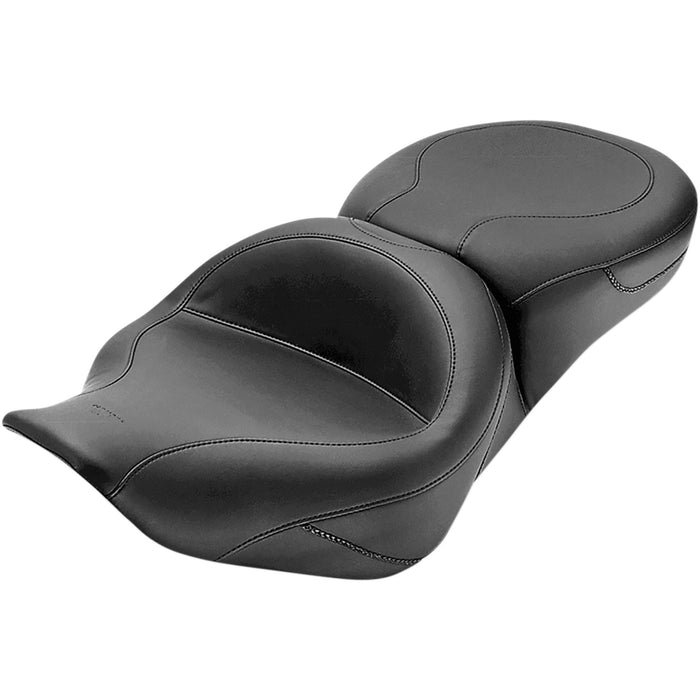 MUSTANG 0805-0029 75464 One-Piece 2-Up Ultra Touring Seat - Vintage Wide Touring Seat - Road King '97-'07