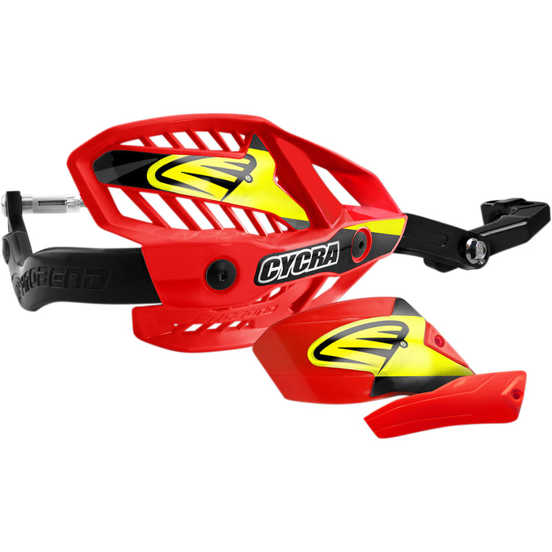 CYCRA 0635-1537 1CYC-7506-32HCM Ultra Probend HCM Handguards Handguards - HCM - 1-1/8" - Red