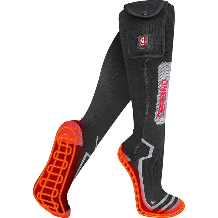 GERBING HEATED CLOTHING 3431-0866 GER-SK-7V-W-L-XL 7V Wool Heated Socks large/xl