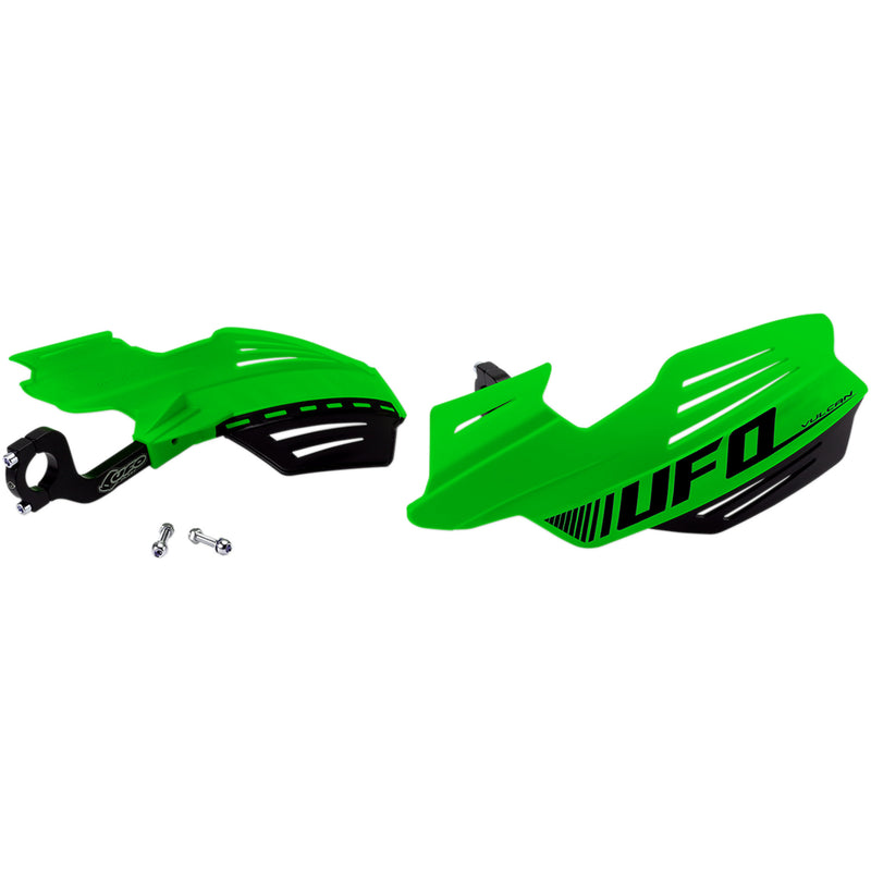 UFO 0635-1395 PM01650-026 Vulcan Handguards Handguards - Vulcan - Green