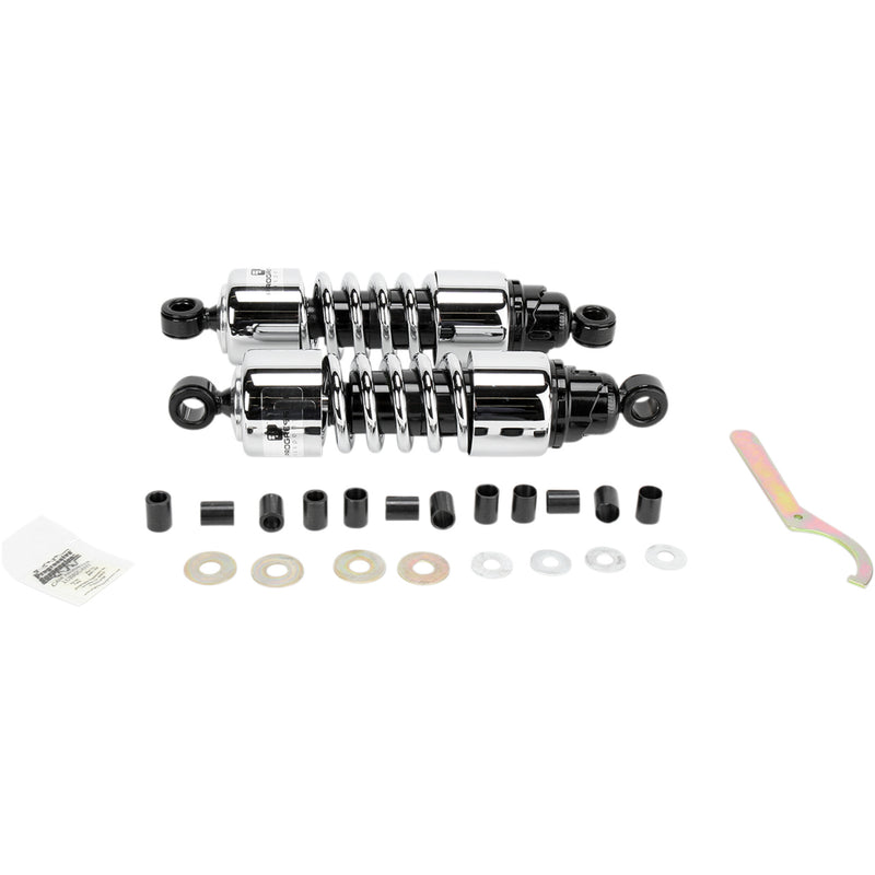 Progressive Suspension 412 Cruiser Series Shock Absorber - 412-4202C For Honda Motorcycles 1987-2009 | Kawasaki Motorcycles 1996-2008