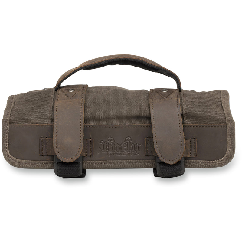BURLY BRAND 3510-0085 B15-1030D Tool Roll dark oak
