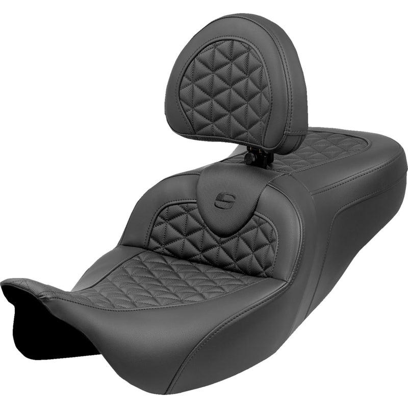 Saddlemen Roadsofa™ Seat - 808-07B-211B0 For Harley Touring 2008-2025