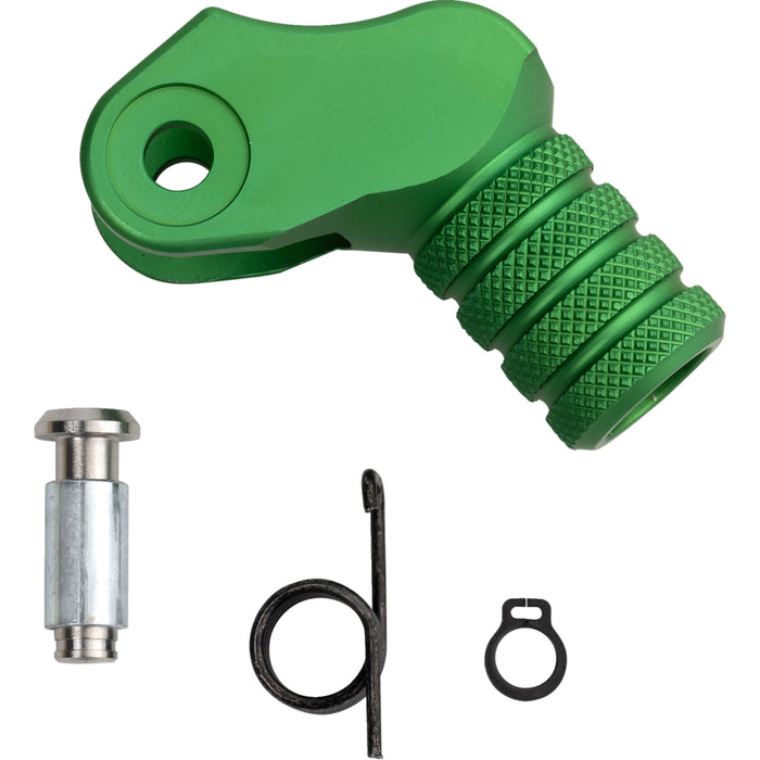 MOOSE OFFROAD 1602-1645 81-0000-10-30 Knurled Shift Tip Knurled Shift Lever Tip - 20 mm - Green