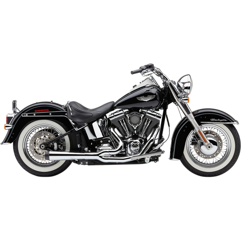Cobra El Diablo 2-Into-1 Exhaust System - 6483 For Harley Softail 2012-2017
