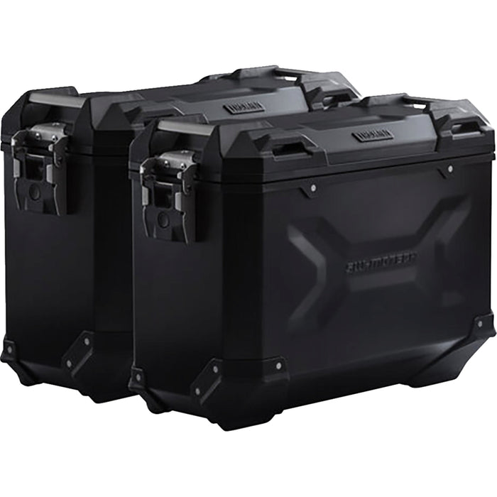SW-MOTECH 3580-0339 KFT.07.094.70000/B TRAX ADV Aluminum Case System black - bmw f 650 gs '99-'12