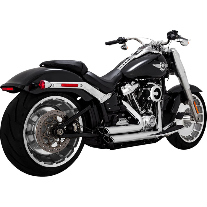 VANCE & HINES 1800-2594 17335 Shortshots Staggered Exhaust System - Chrome