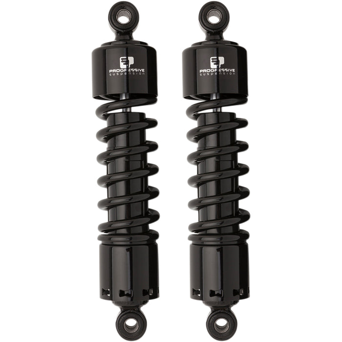 PROGRESSIVE SUSPENSION DS310068 412-4044B 412 Series Shocks — Black - 12" - Heavy Duty - Black - Dyna